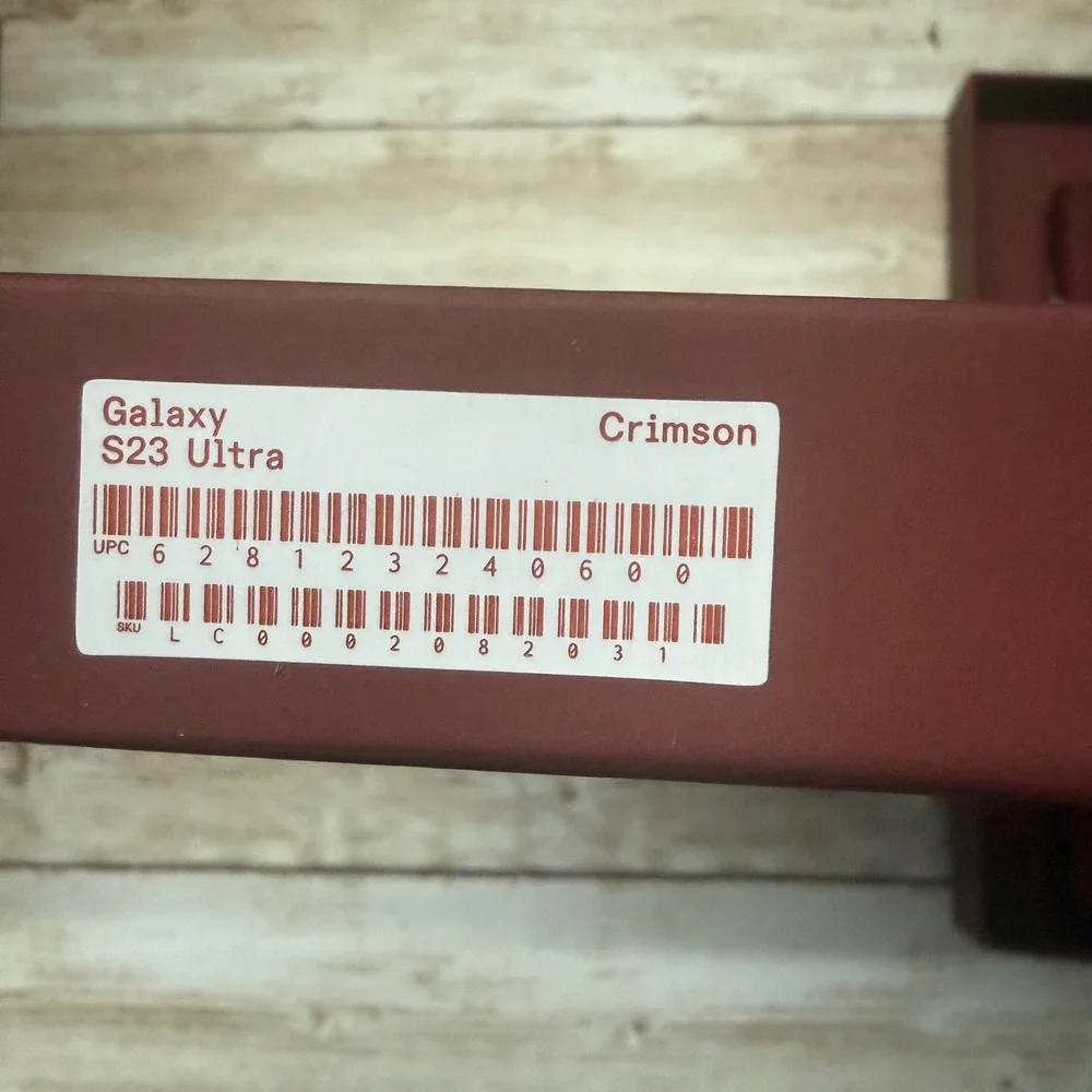 Latercase Crimson For Samsung Galaxy S23 Ultra Impossibly‎ Thin Phone Case New